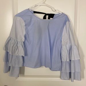 Blue Zara Blouse